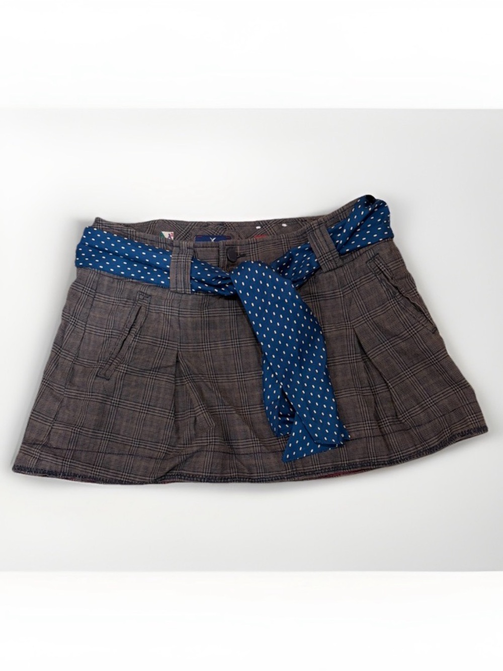 Y2K American Eagle Women's Mini Skirt Size 2 Plaid Clueless 2000s 90’s Pleated